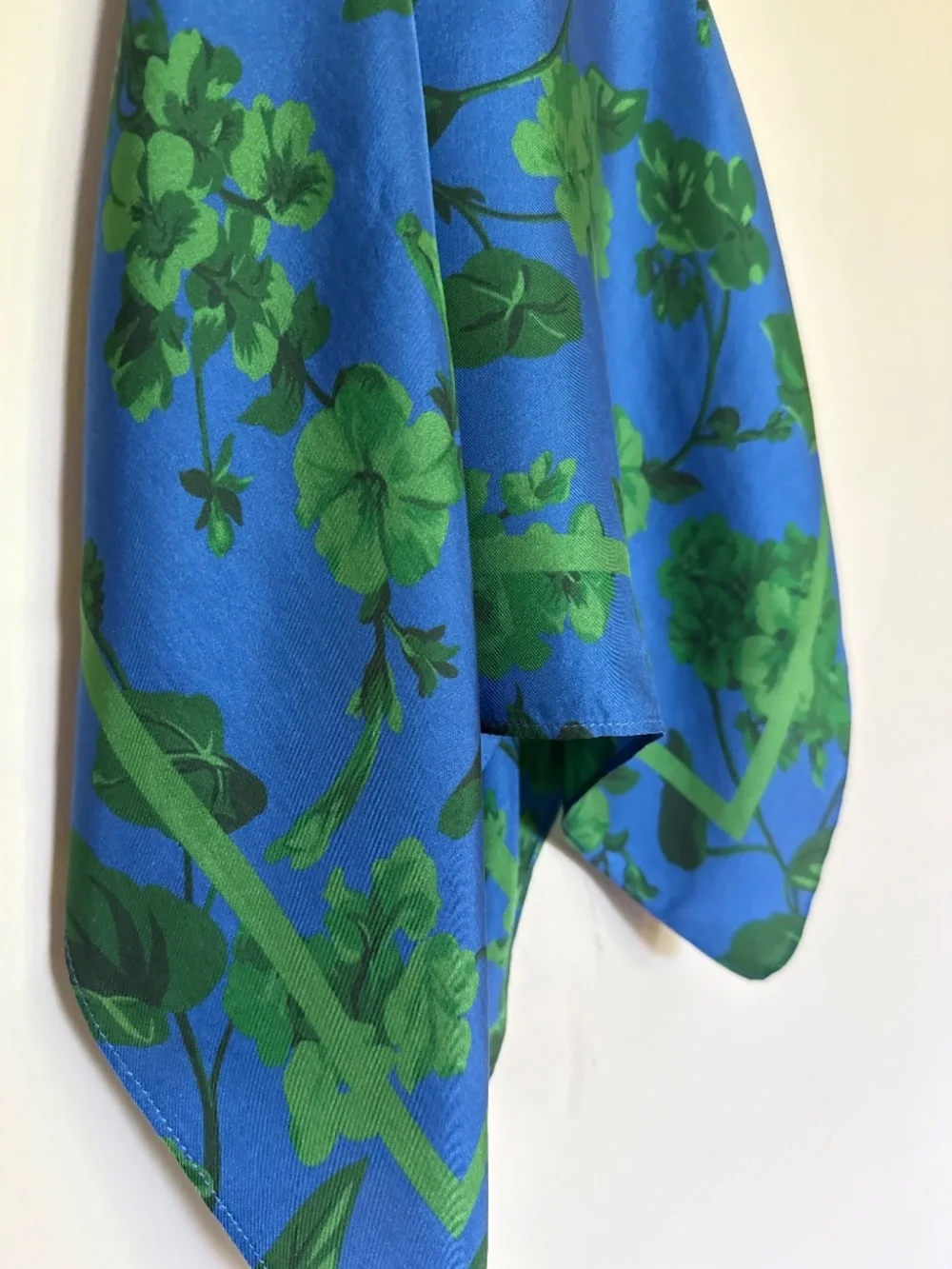 Ann Taylor 100% Silk Modern Vibrant Scarf